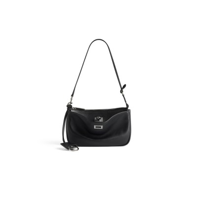 BALENCIAGA WOMEN'S RODEO SLING POCHETTE IN CLOUD GREY 8141112ABLV2142 (22*12*5cm)
